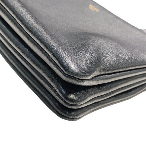 Celine Trio Small Leather Black - Picture 5 of 14